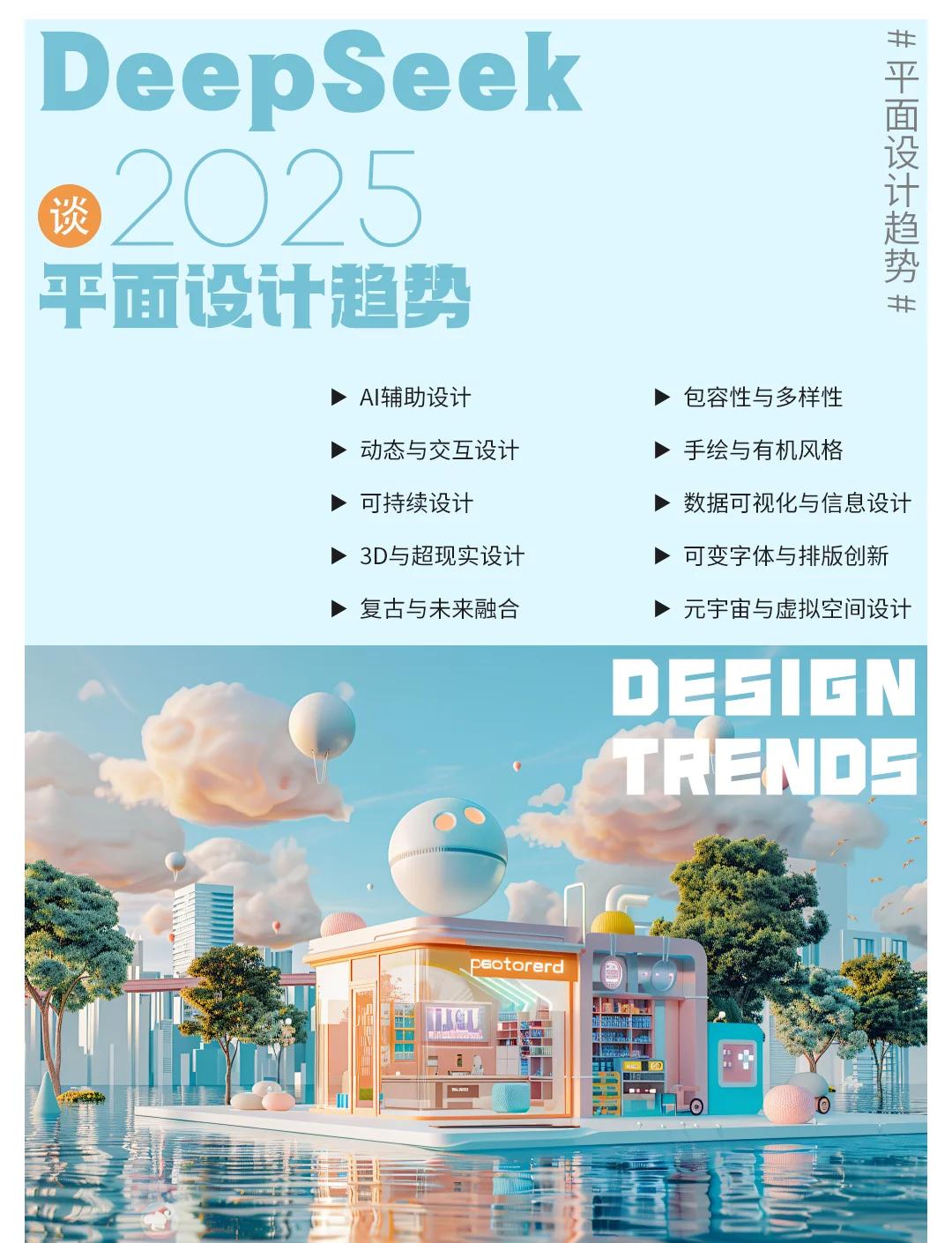 2025平面设计趋势 虚拟空间设计的崛起